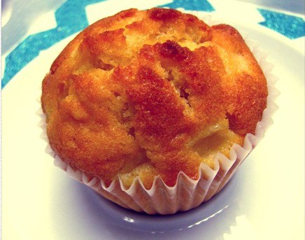 Ananászos muffin
